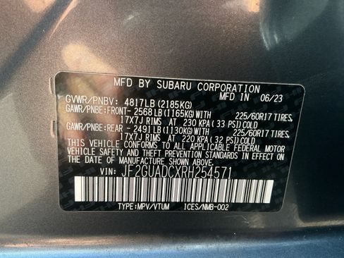 Certified 2024 Subaru Crosstrek 2.0i Premium AWD/4WD image 16
