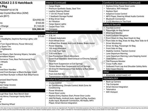 Used 2023 MAZDA MAZDA3 s image 9