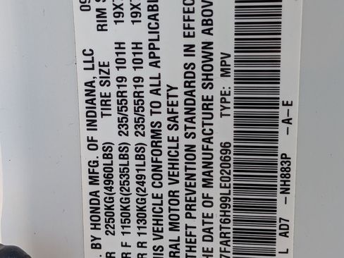 Certified 2020 Honda CR-V Touring image 32