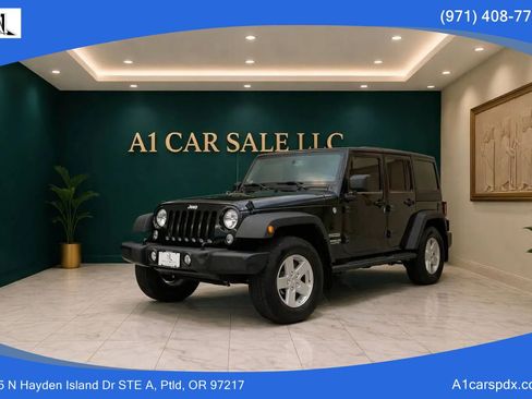 Used 2015 Jeep Wrangler Unlimited Sport w/ Power Convenience Group AWD/4WD image 1