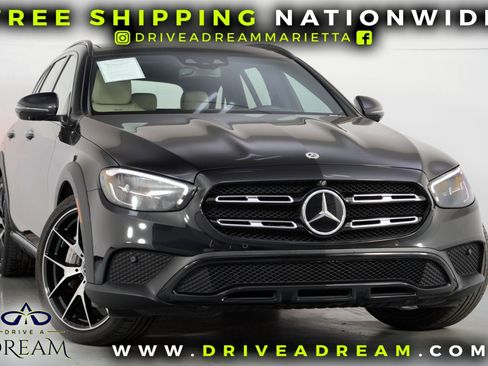 Used 2022 Mercedes-Benz E 450 4MATIC All-Terrain Wagon w/ Driver Assistance Package image 2