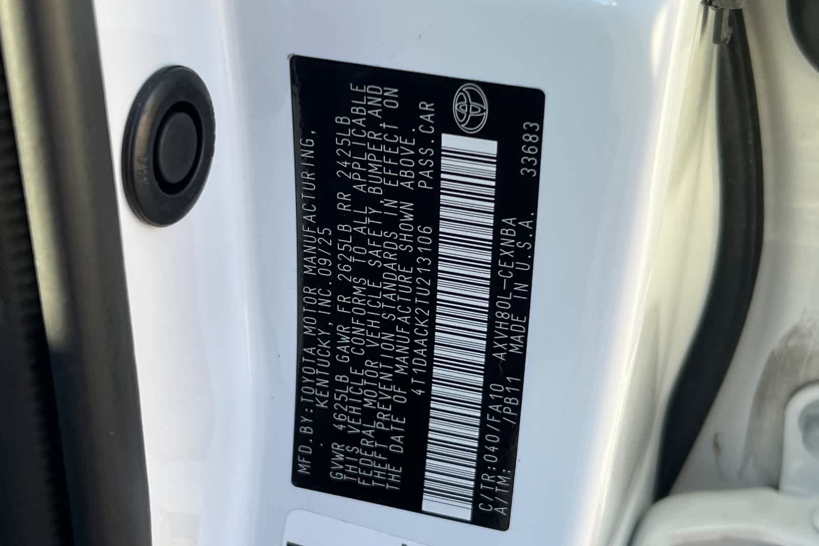 Used 2026 Toyota Camry LE FWD image 26