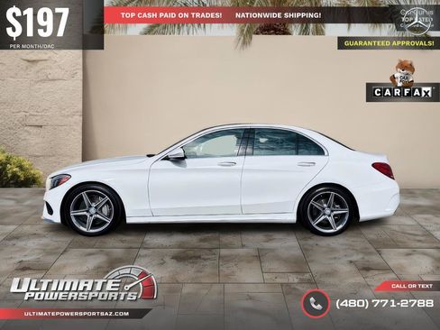 Used 2015 Mercedes-Benz C 300 Sedan image 3