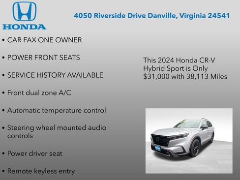 Used 2024 Honda CR-V Sport image 7