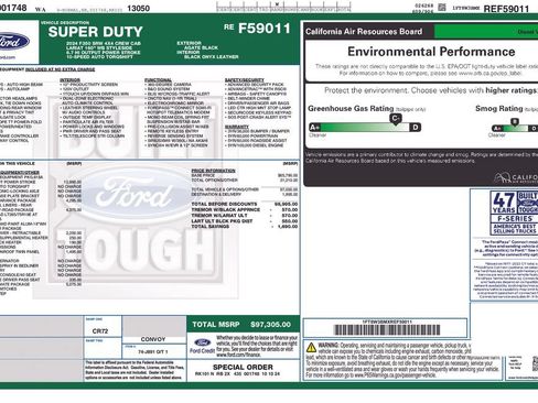 Used 2024 Ford F350 Lariat w/ Lariat Ultimate Package AWD/4WD image 4