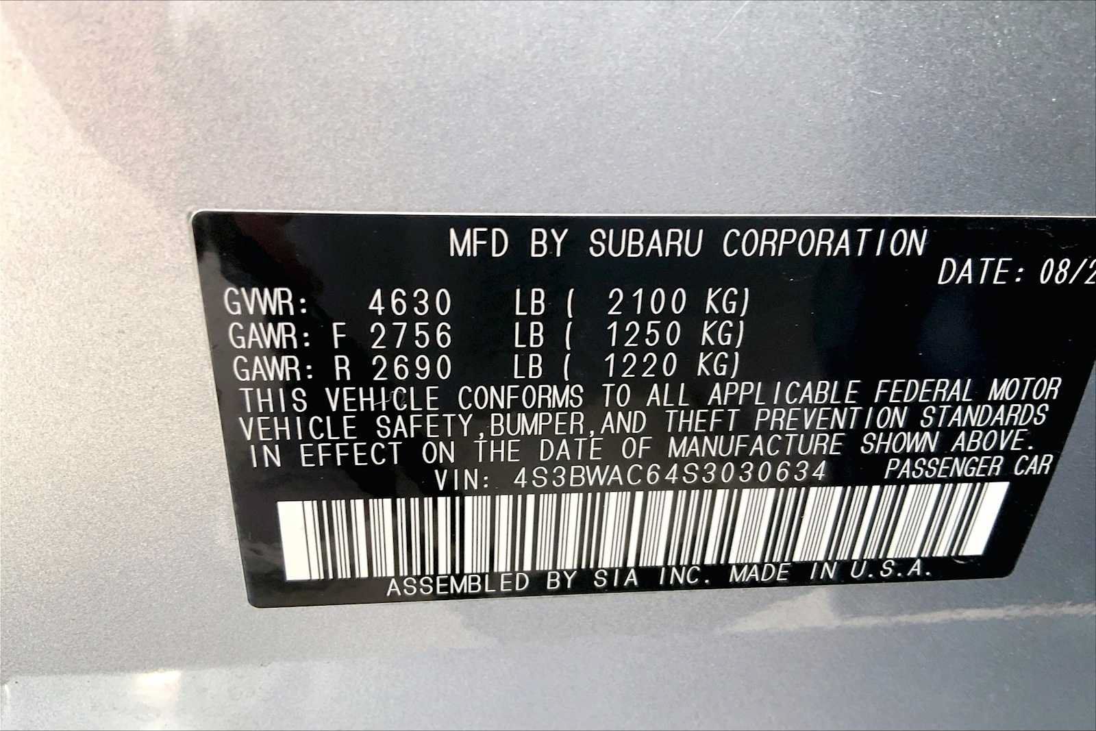 Used 2025 Subaru Legacy Premium AWD/4WD image 33