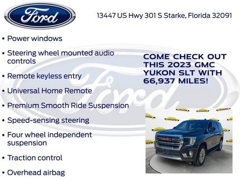 Used 2023 GMC Yukon SLT image 25