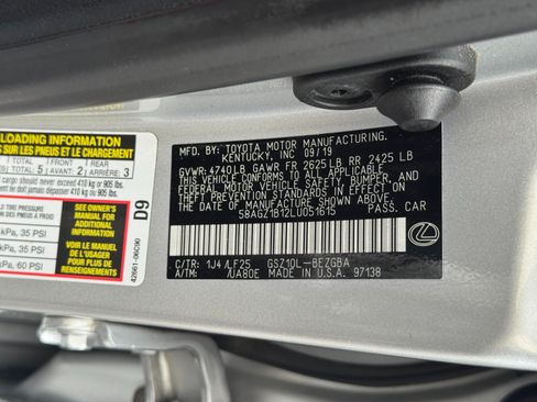 Used 2020 Lexus ES 350 F Sport w/ Accessory Package 2 FWD image 47
