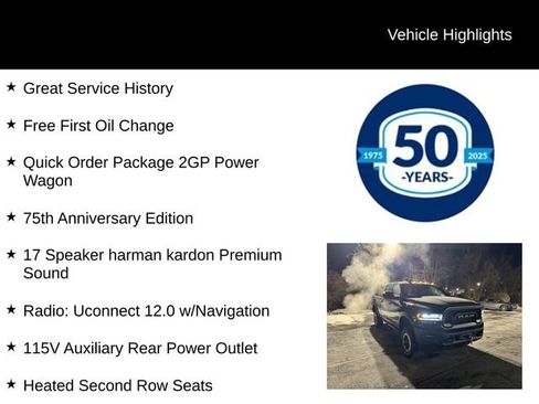 Used 2021 RAM 2500 Power Wagon w/ 75th Anniversary Edition image 5