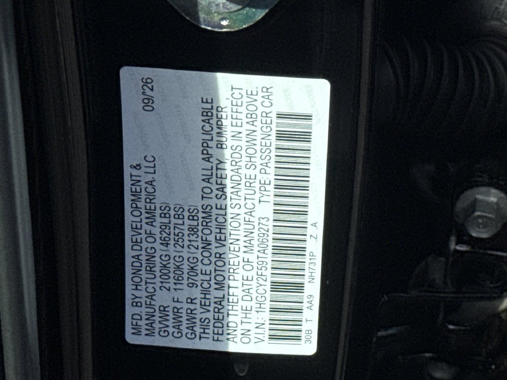 New 2026 Honda Accord Sport image 27