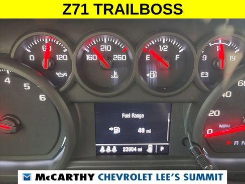 Used 2024 Chevrolet Silverado 1500 Custom Trail Boss w/ LPO, Dark Essentials Package AWD/4WD image 23