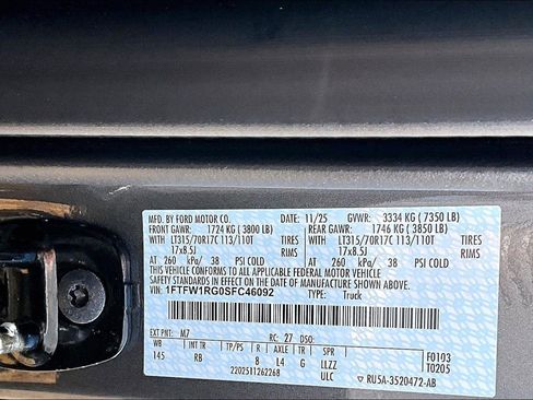 New 2025 Ford F150 Raptor image 12