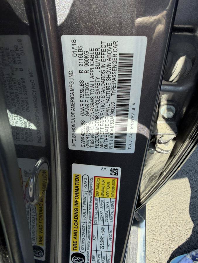 Used 2018 Honda Accord EX-L image 17