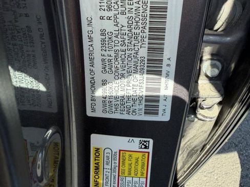 Used 2018 Honda Accord EX-L image 17