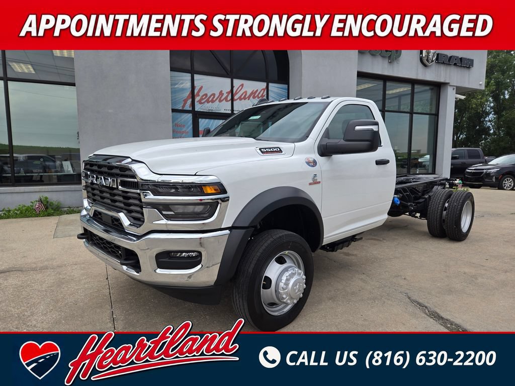 New 2026 RAM 5500 Tradesman w/ Chrome Appearance Group AWD/4WD image 1