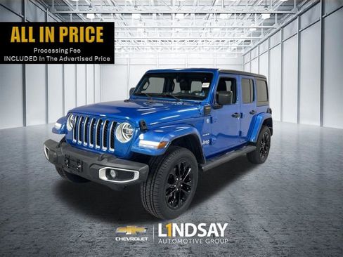 Used 2021 Jeep Wrangler Unlimited Sahara w/ Cold Weather Group AWD/4WD image 1