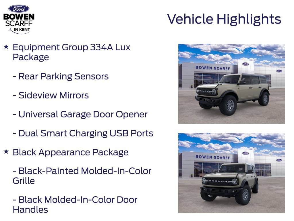 Used 2025 Ford Bronco Badlands AWD/4WD image 12