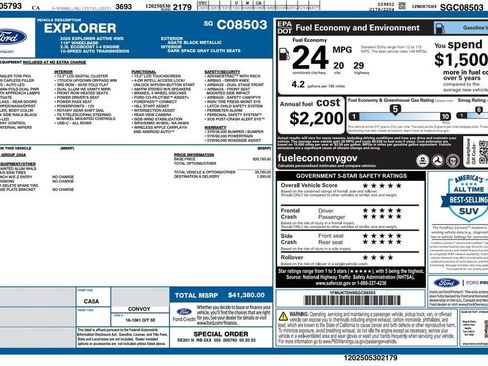 Used 2025 Ford Explorer Active RWD image 4