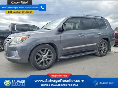 Used 2013 Lexus LX 570 4WD w/ Luxury Pkg