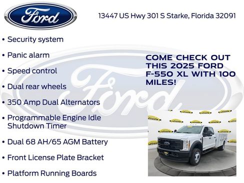New 2025 Ford F550 4x4 Crew Cab Super Duty image 25
