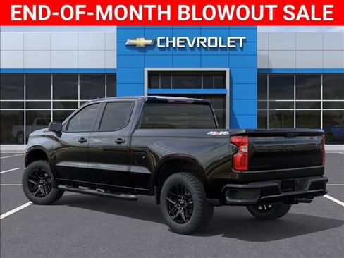 New 2026 Chevrolet Silverado 1500 Custom w/ Turbomax Blackout Package AWD/4WD image 3