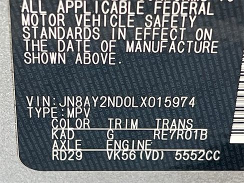 Used 2020 Nissan Armada SL w/ Premium Package image 34