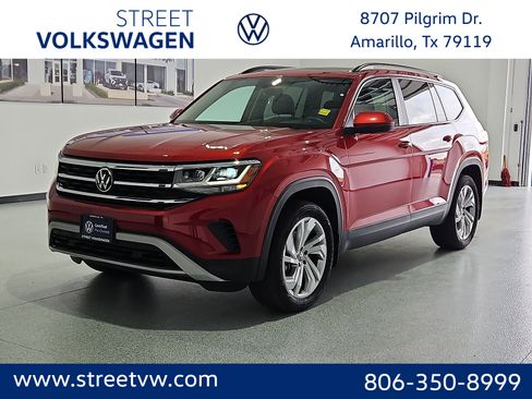 Certified 2023 Volkswagen Atlas SE w/ Panoramic Sunroof Package FWD image 1