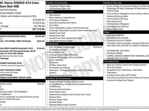 New 2026 GMC Sierra 3500 AT4 w/ AT4 Premium Plus Package image 3