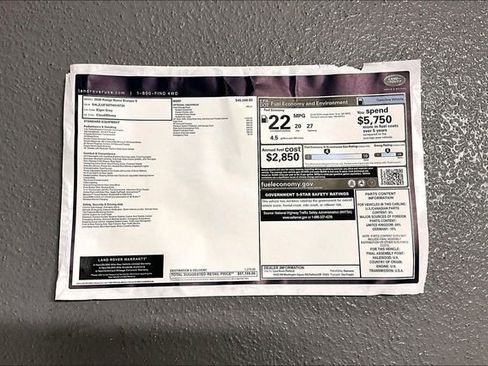 New 2026 Land Rover Range Rover Evoque S image 12