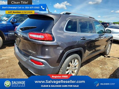Used 2015 Jeep Cherokee Limited w/ Luxury Group AWD/4WD image 4