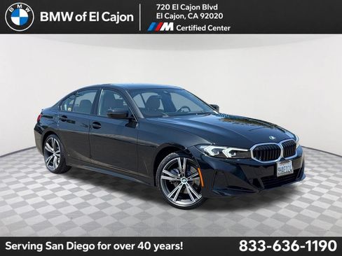 Certified 2023 BMW 330i Sedan w/ Premium Package RWD image 1