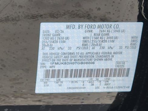 New 2026 Ford Explorer Active image 14