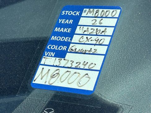 New 2026 MAZDA CX-90 3.3 Turbo w/ Premium Sport Pkg AWD/4WD image 31