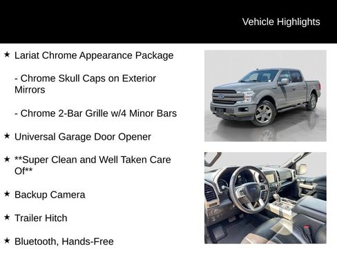 Used 2020 Ford F150 Lariat w/ Equipment Group 502A Luxury AWD/4WD image 21