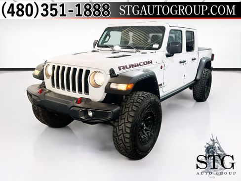 Used 2022 Jeep Gladiator Rubicon w/ Cold Weather Group AWD/4WD image 1
