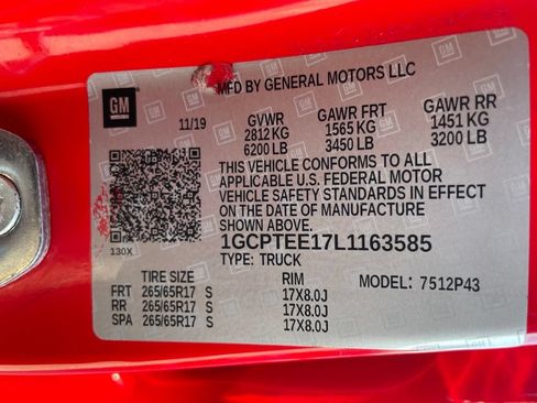 Used 2020 Chevrolet Colorado ZR2 w/ Colorado ZR2 Bison Edition AWD/4WD image 30
