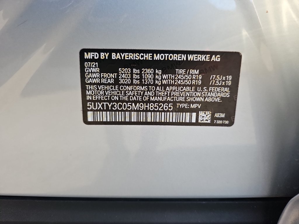 Used 2021 BMW X3 sDrive30i w/ Convenience Package (ZC2) RWD image 33