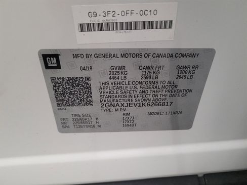 Used 2019 Chevrolet Equinox LT FWD image 33