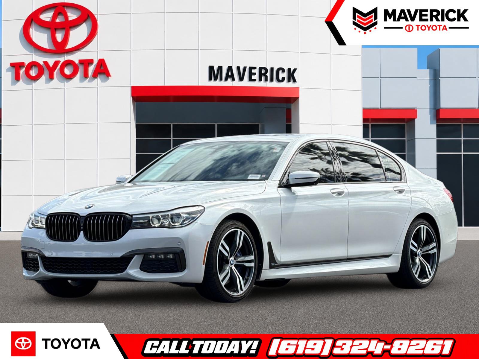 Used 2019 BMW 740i w/ M Sport Package RWD image 1