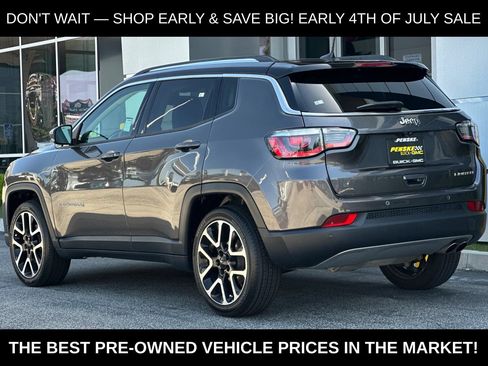 Used 2021 Jeep Compass Limited w/ Sun and Sound Group FWD image 6