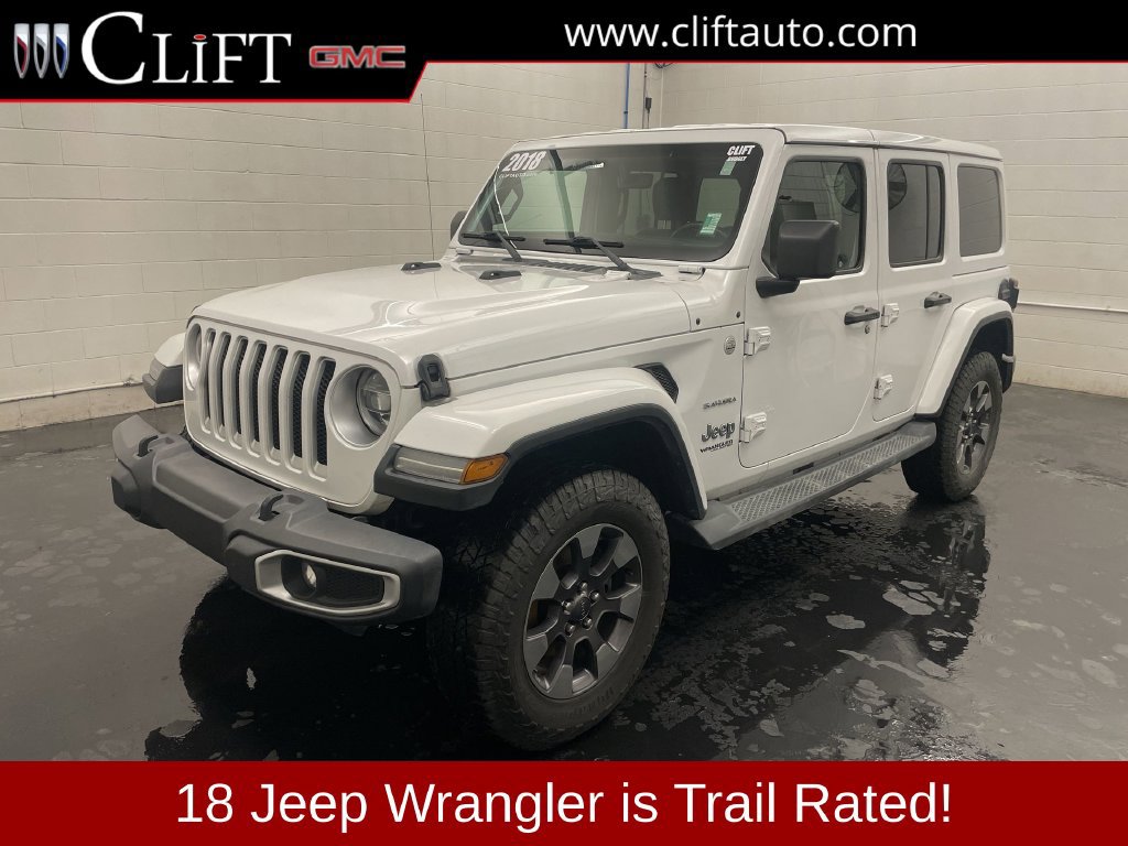 Used 2018 Jeep Wrangler Unlimited Sahara AWD/4WD image 1