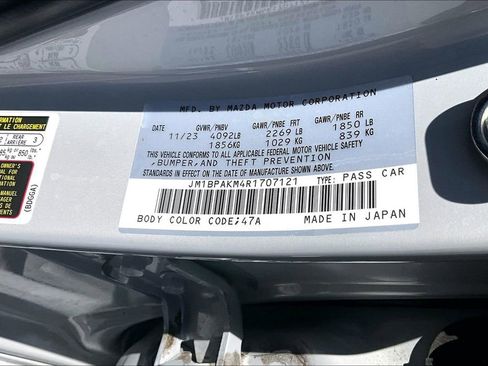 Used 2024 MAZDA MAZDA3 s FWD image 16