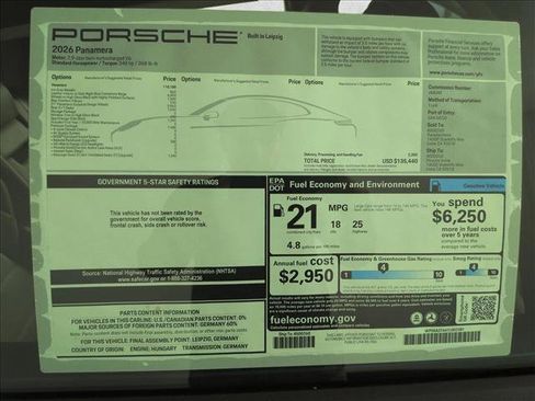 New 2026 Porsche Panamera image 18