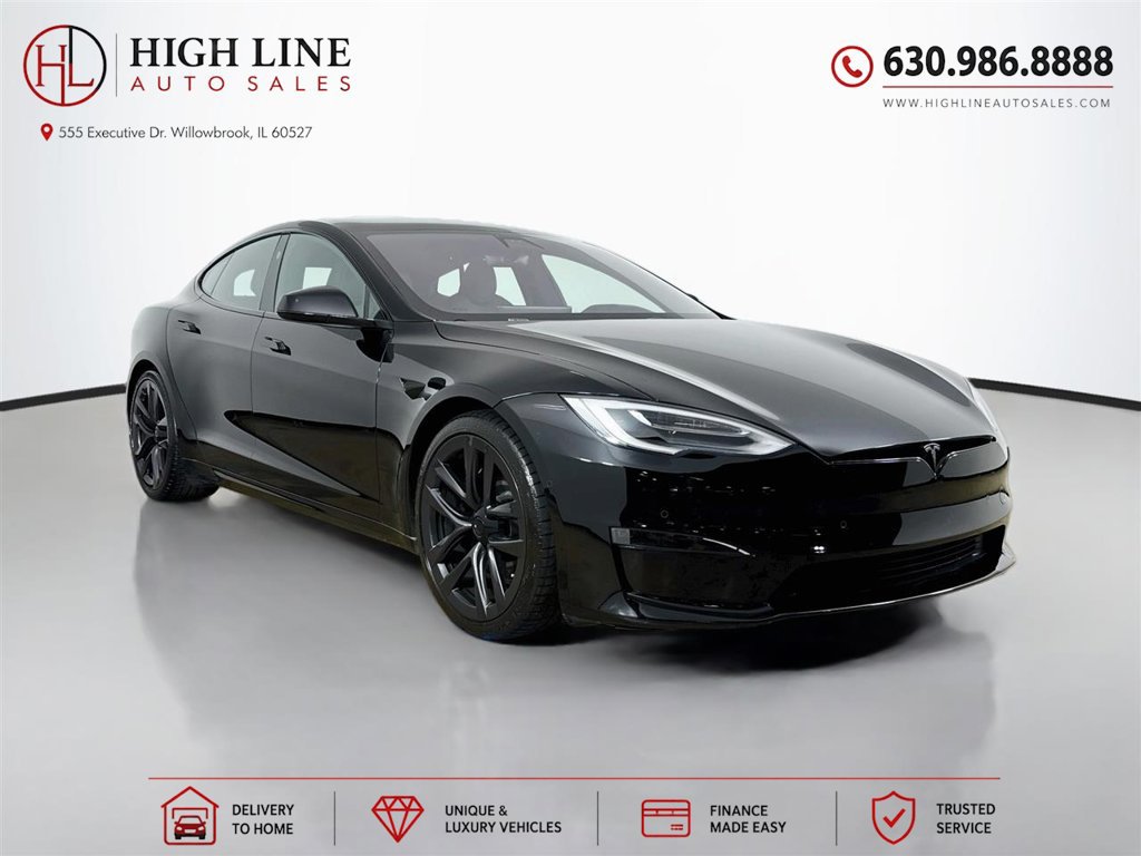 Used 2022 Tesla Model S Plaid AWD/4WD image 1