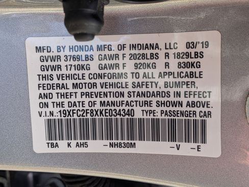 Used 2019 Honda Civic Sport image 35