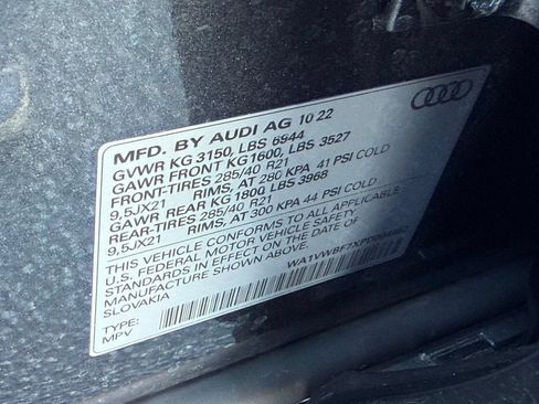 Used 2023 Audi SQ7 Prestige AWD/4WD image 55