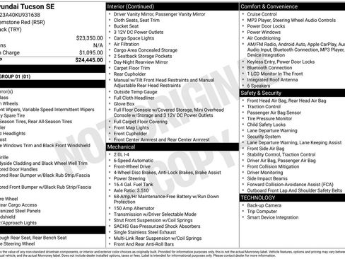 Used 2019 Hyundai Tucson SE FWD image 45