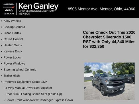 Used 2020 Chevrolet Silverado 1500 RST w/ All-Star Edition AWD/4WD image 5