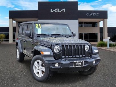 Used 2021 Jeep Wrangler Unlimited Sport w/ Sun And Sound Package