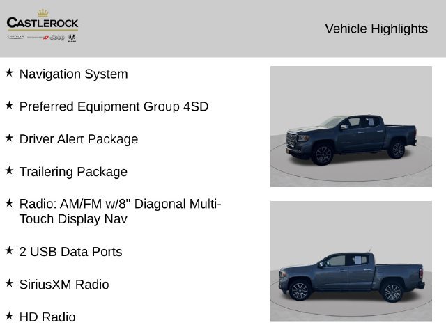 Used 2022 GMC Canyon Denali AWD/4WD image 2